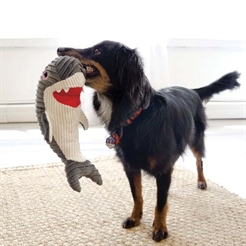 KONG Cuteseas Rufflez Shark Hundbamse M/L